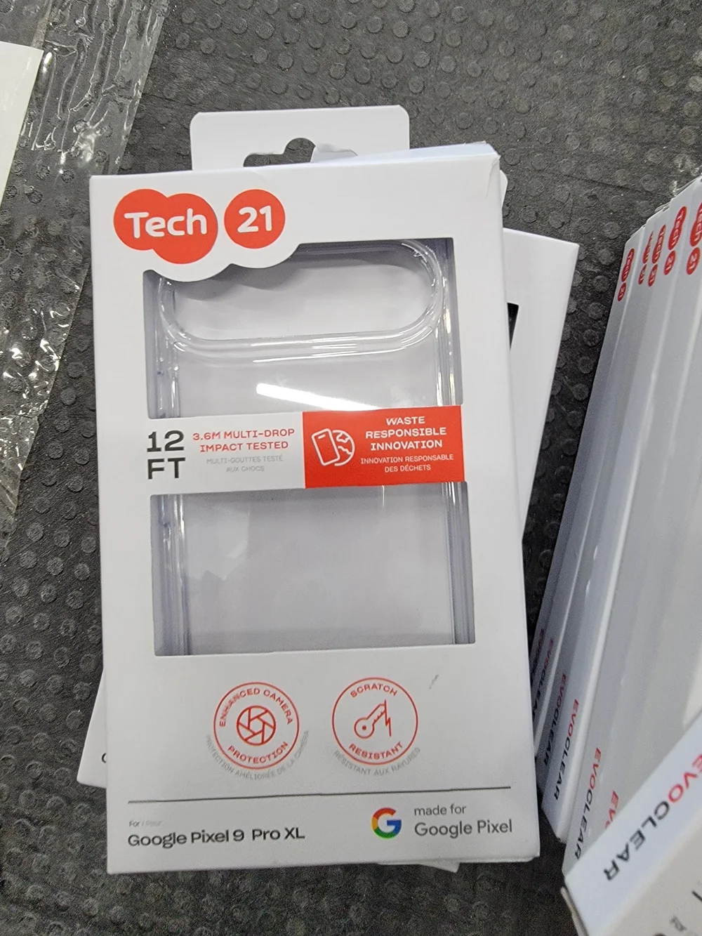 tech21 Clear/Transparent Phone Case for Google Pixel 9 Pro XL